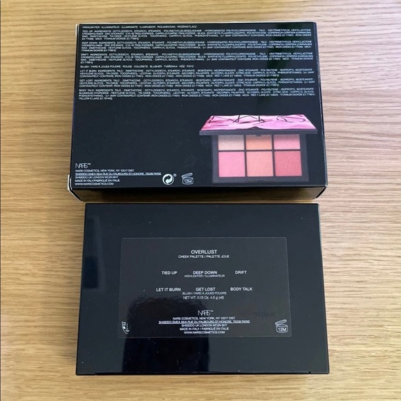 SOLD-BNIB NARS Overlust Face Palette - Picture 3 of 3